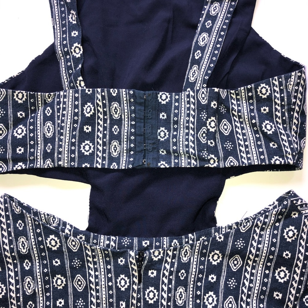 Lucca Couture Navy Cutout Dress Women’s Size XS - Picture 8 of 9